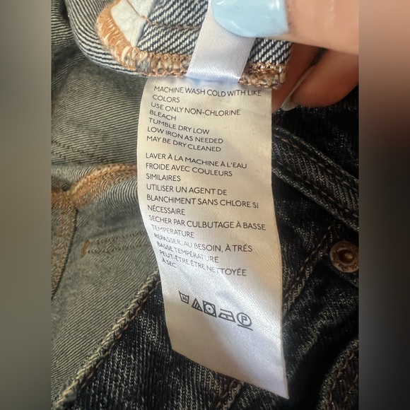 Free People / We the Free Denim Mini Skirt - Size 29 - Picture 6 of 7